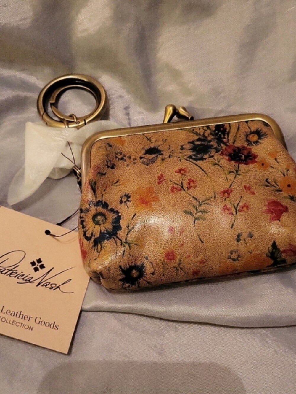 Patricia NASH BORSE KEY FOB COIN WALLET BNWT HL